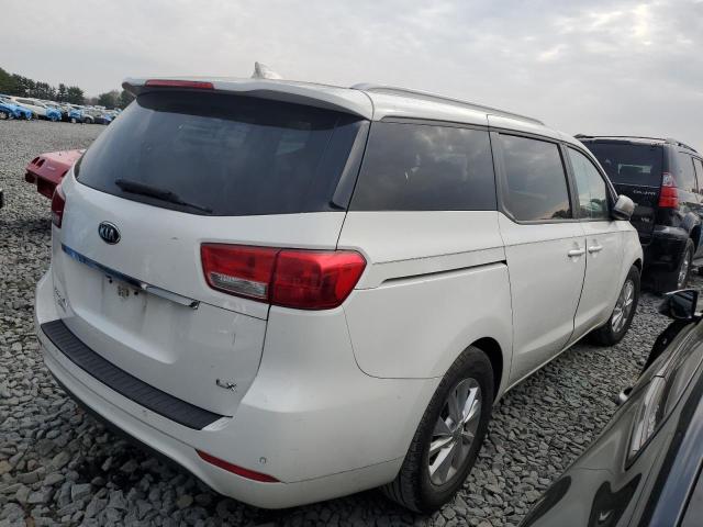 KNDMB5C11G6103707 - 2016 KIA SEDONA LX WHITE photo 3