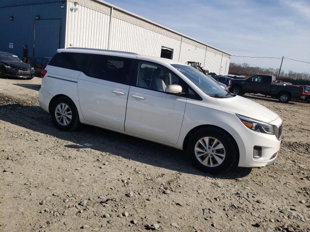 KNDMB5C11G6103707 - 2016 KIA SEDONA LX WHITE photo 4