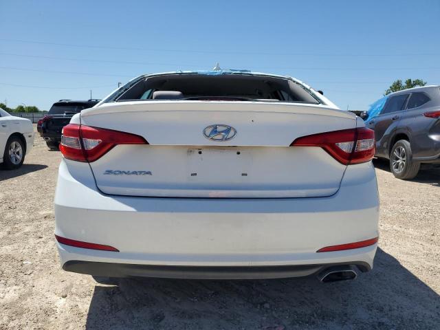 5NPE24AF4HH529220 - 2017 HYUNDAI SONATA SE WHITE photo 6