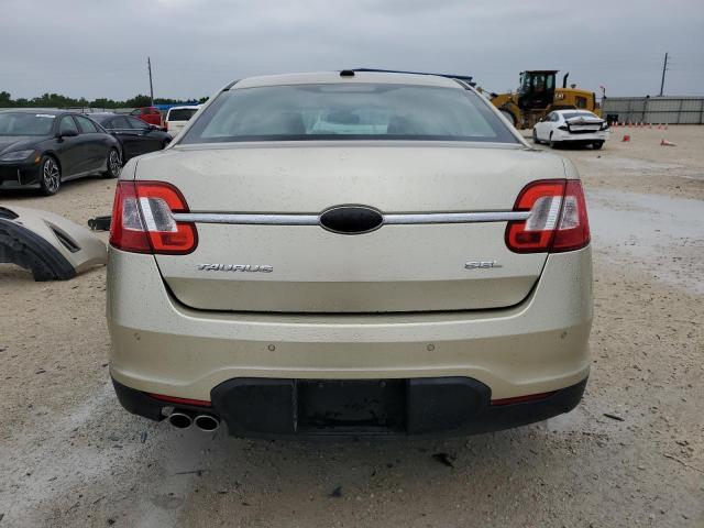 1FAHP2EW1AG145652 - 2010 FORD TAURUS SEL BEIGE photo 6