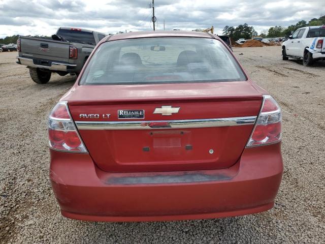 KL1TD5DE3AB102202 - 2010 CHEVROLET AVEO LS Qırmızı foto 6