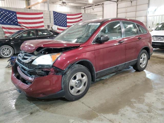 5J6RE4H37AL072211 - 2010 HONDA CR-V LX BURGUNDY photo 1