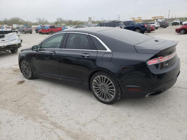 3LN6L2J9XER827095 - 2014 LINCOLN MKZ BLACK photo 2