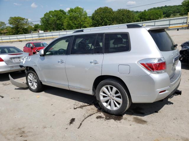 JTEDC3EH7C2009999 - 2012 TOYOTA HIGHLANDER HYBRID LIMITED SILVER photo 2