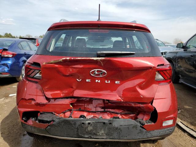 KMHRC8A33PU278542 - 2023 HYUNDAI VENUE SEL RED photo 6