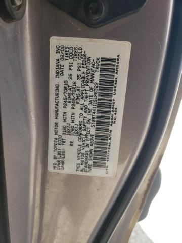 5TBBT44111S126322 - 2001 TOYOTA TUNDRA ACCESS CAB ვერცხლისფერი ფოტო 13