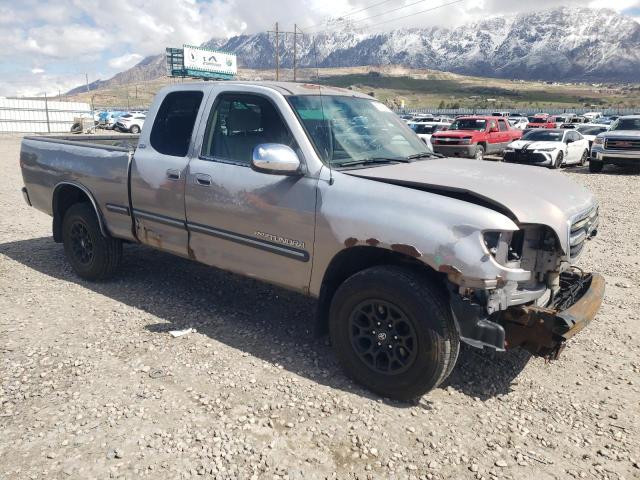 5TBBT44111S126322 - 2001 TOYOTA TUNDRA ACCESS CAB ვერცხლისფერი ფოტო 4