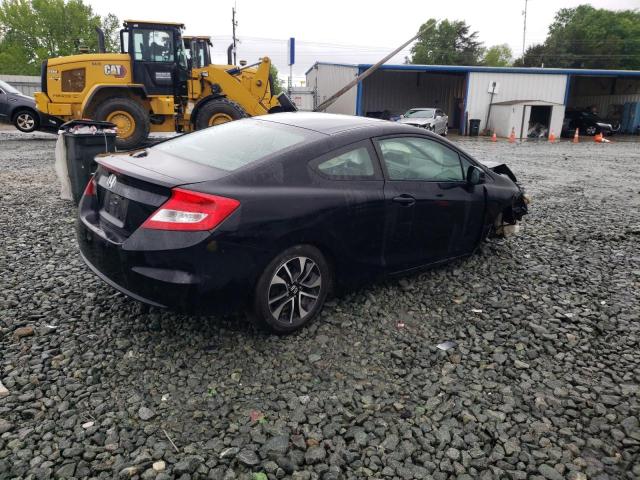 2HGFG3B0XDH502070 - 2013 HONDA CIVIC EXL BLACK photo 3