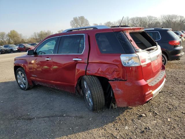 2GKFLZE39E6176119 - 2014 GMC TERRAIN DENALI RED photo 2