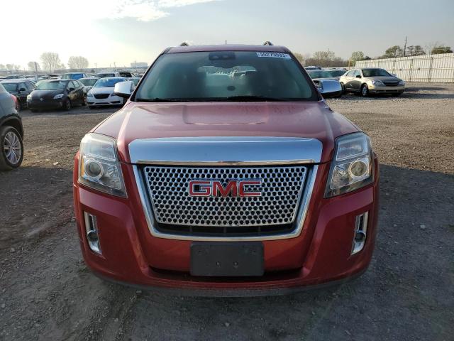 2GKFLZE39E6176119 - 2014 GMC TERRAIN DENALI RED photo 5