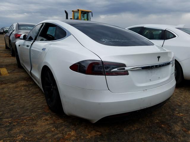 5YJSA1E24KF340584 - 2019 TESLA MODEL S თეთრი ფოტო 3