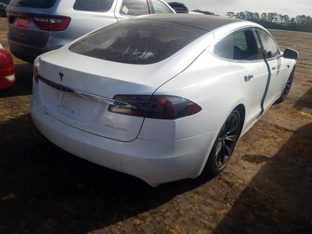 5YJSA1E24KF340584 - 2019 TESLA MODEL S თეთრი ფოტო 4