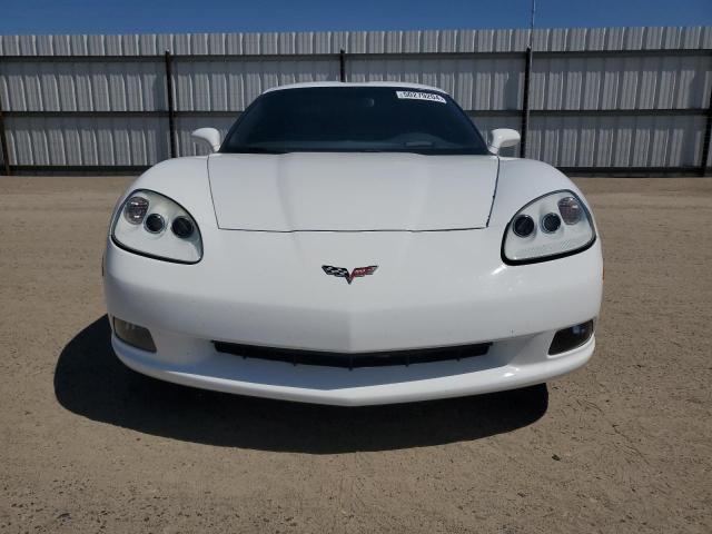 1G1Y22DW9D5107900 - 2013 CHEVROLET CORVETTE WHITE photo 5