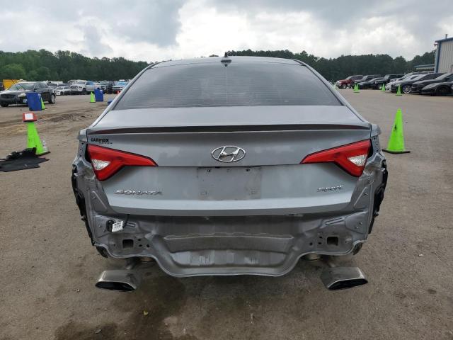 5NPE34AF6HH556187 - 2017 HYUNDAI SONATA SPORT SILVER photo 6