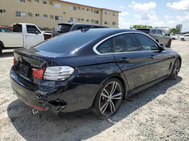 WBA4B3C54FD670301 - 2015 BMW 435 XI GRAN COUPE BLACK photo 3