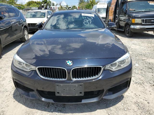 WBA4B3C54FD670301 - 2015 BMW 435 XI GRAN COUPE BLACK photo 5