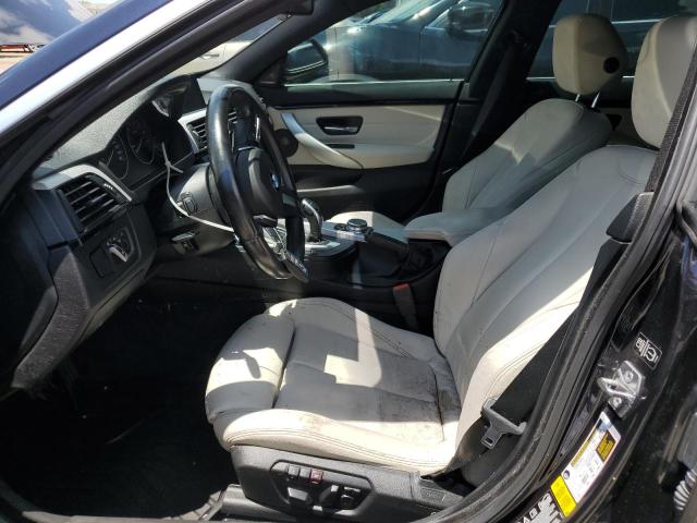 WBA4B3C54FD670301 - 2015 BMW 435 XI GRAN COUPE BLACK photo 7