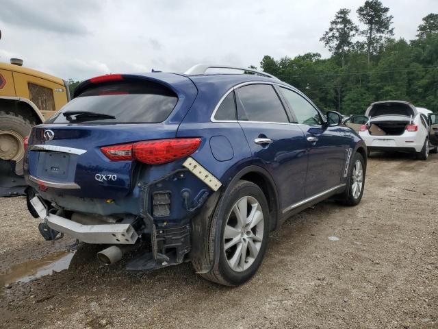 JN8CS1MW3FM481248 - 2015 INFINITI QX70 BLUE photo 3