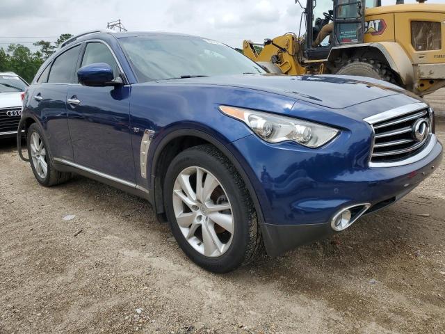 JN8CS1MW3FM481248 - 2015 INFINITI QX70 BLUE photo 4