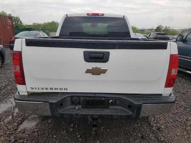 1GCEK19J58Z181444 - 2008 CHEVROLET SILVERADO K1500 WHITE photo 6