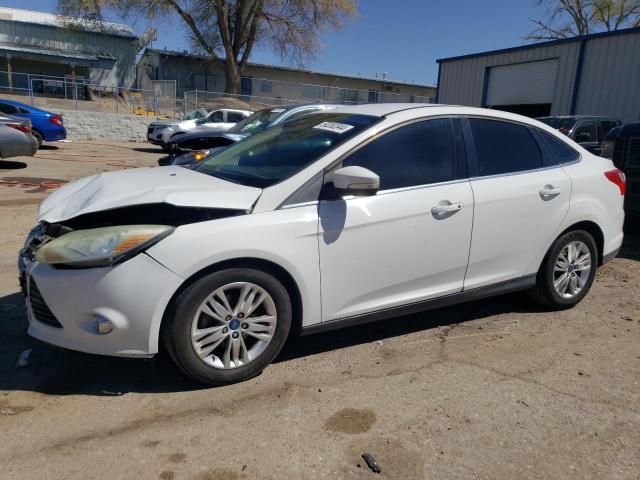 1FAHP3H21CL145689 - 2012 FORD FOCUS SEL WHITE photo 1