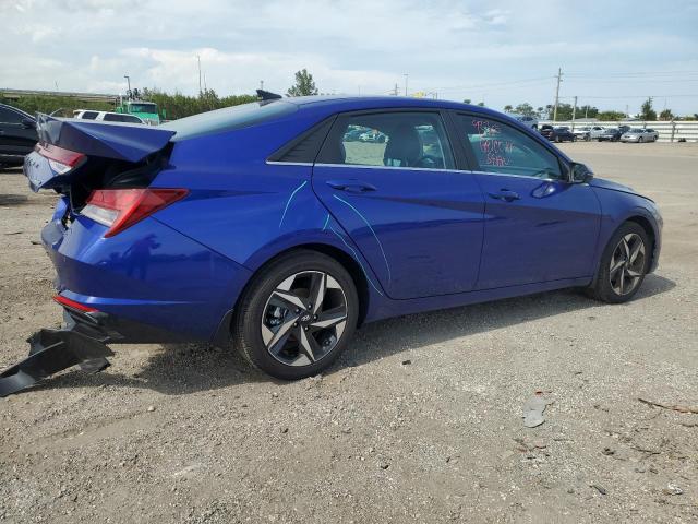 KMHLP4AG5PU479915 - 2023 HYUNDAI ELANTRA LIMITED BLUE photo 3