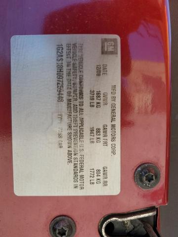 1G2AS18H097259448 - 2009 PONTIAC G5 Marron photo 12