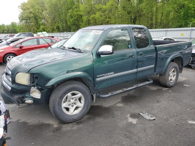 5TBBT44114S451699 - 2004 TOYOTA TUNDRA ACCESS CAB SR5 GREEN photo 1