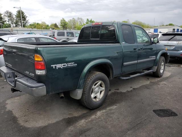 5TBBT44114S451699 - 2004 TOYOTA TUNDRA ACCESS CAB SR5 GREEN photo 3