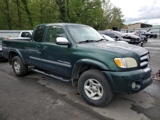 5TBBT44114S451699 - 2004 TOYOTA TUNDRA ACCESS CAB SR5 GREEN photo 4