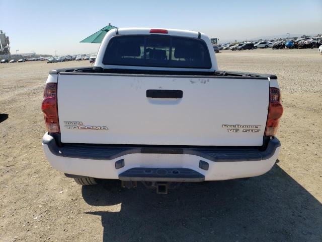 5TEJU62N48Z503353 - 2008 TOYOTA TACOMA DOUBLE CAB PRERUNNER WHITE photo 6