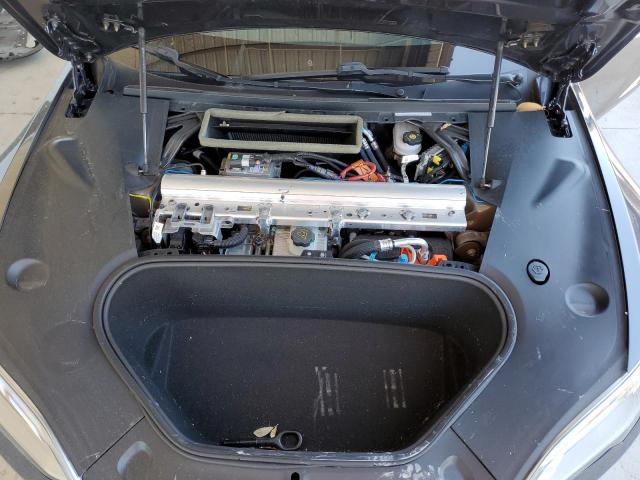 5YJSA1E57MF439591 - 2021 TESLA MODEL S Մոխրագույն լուսանկար 11