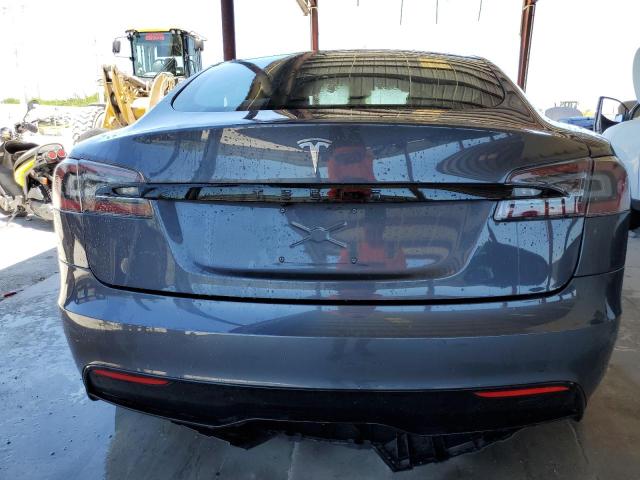 5YJSA1E57MF439591 - 2021 TESLA MODEL S Մոխրագույն լուսանկար 6