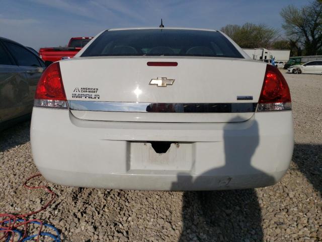 2G1WF5EK3B1265026 - 2011 CHEVROLET IMPALA LS WHITE photo 6