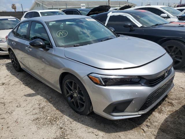 2HGFE2F57PH507964 - 2023 HONDA CIVIC SPORT 银色 照片 4