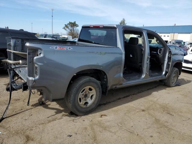 1GCUYEEL4MZ423501 - 2021 CHEVROLET SILVERADO K1500 RST GRAY photo 3