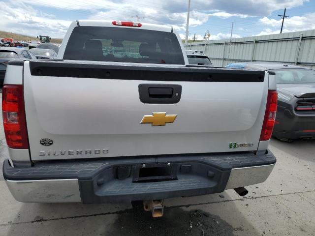 3GCUKUEJ4BG189674 - 2011 CHEVROLET SILVERADO K1500 HYBRID SILVER photo 6