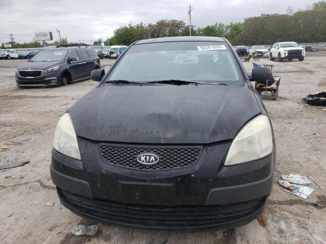 KNADE223996504432 - 2009 KIA RIO BASE BLACK photo 5