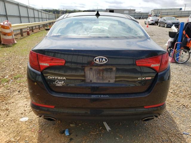 KNAGN4A70B5109354 - 2011 KIA OPTIMA EX BLACK photo 6