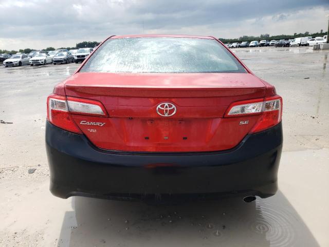 4T1BF1FK0EU782446 - 2014 TOYOTA CAMRY L RED photo 6