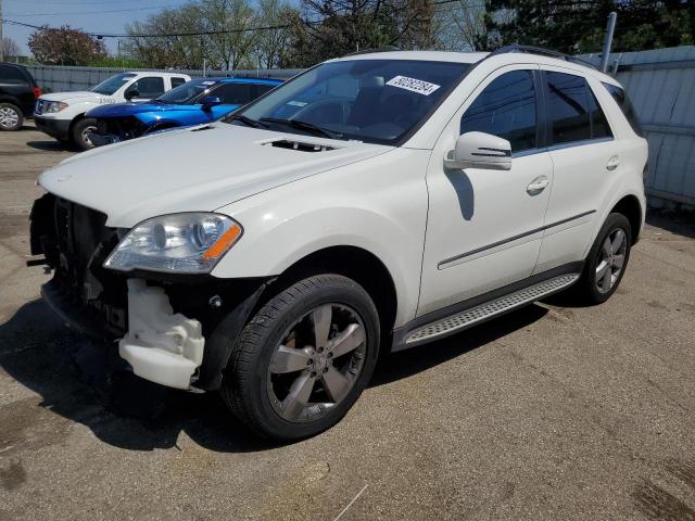 4JGBB8GB4BA694449 - 2011 MERCEDES-BENZ ML 350 4MATIC WHITE photo 1