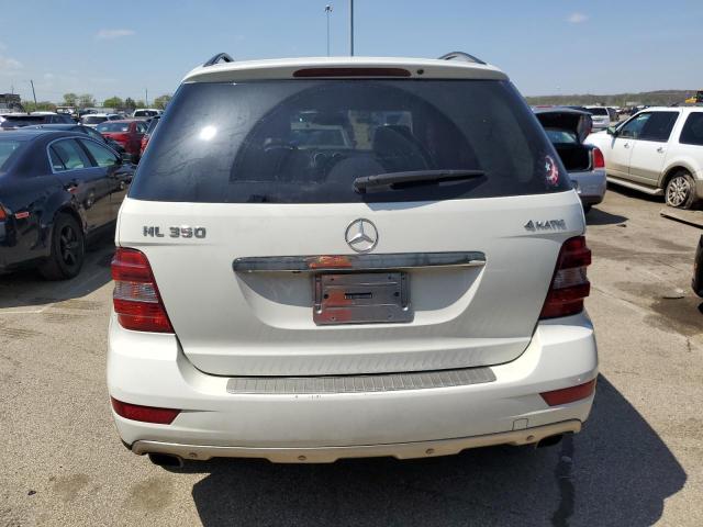 4JGBB8GB4BA694449 - 2011 MERCEDES-BENZ ML 350 4MATIC WHITE photo 6