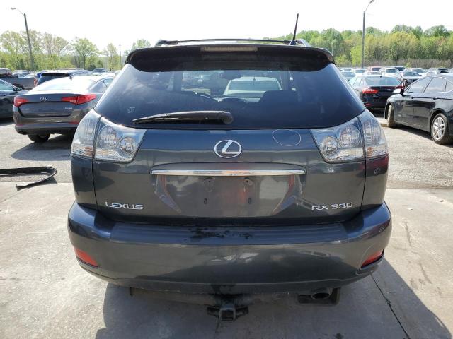 JTJHA31U940058601 - 2004 LEXUS RX 330 BLUE photo 6