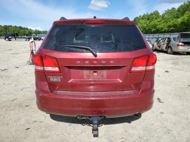 3D4PG4FBXBT504316 - 2011 DODGE JOURNEY EXPRESS BURGUNDY photo 6