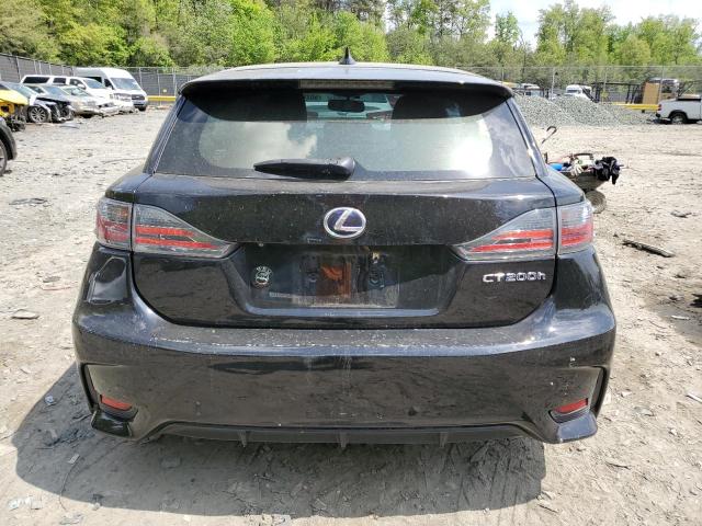 JTHKD5BHXF2212980 - 2015 LEXUS CT 200 BLACK photo 6