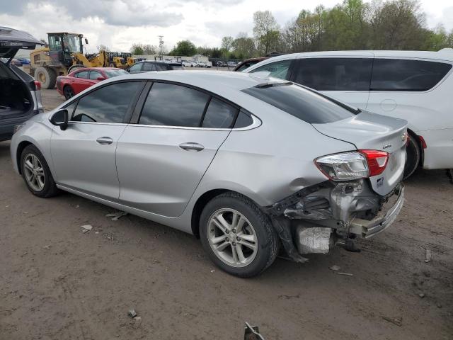 1G1BE5SM9H7159862 - 2017 CHEVROLET CRUZE LT SILVER photo 2