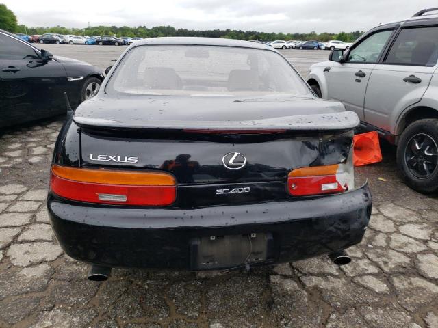 JT8UZ30C3P0035238 - 1993 LEXUS SC 400 BLACK photo 6