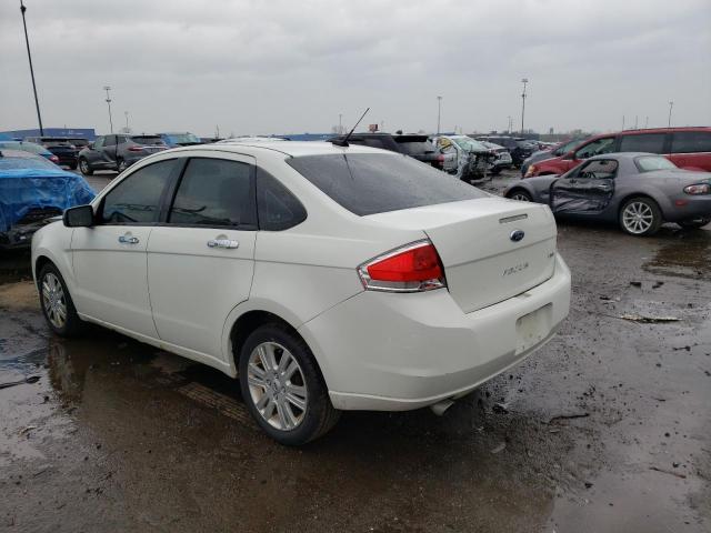 1FAHP3HN6AW150473 - 2010 FORD FOCUS SEL WHITE photo 2