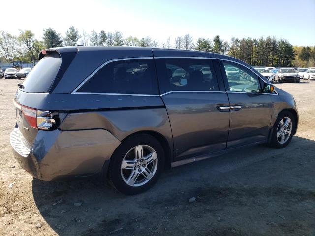 5FNRL5H93CB138555 - 2012 HONDA ODYSSEY TOURING GRAY photo 3