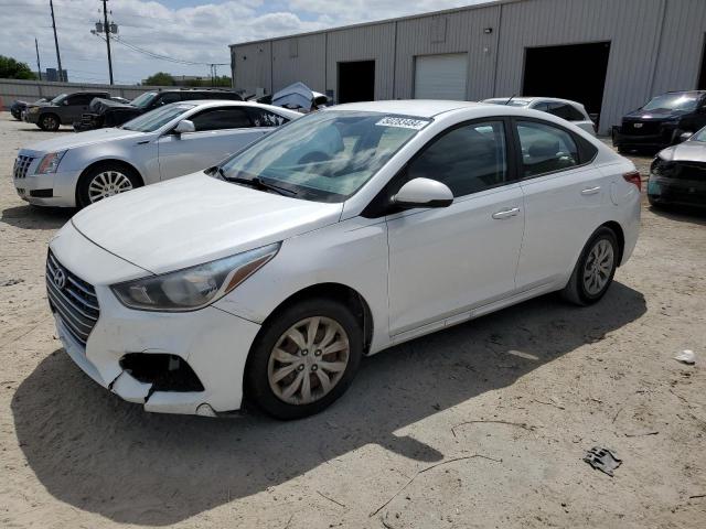 3KPC24A30KE052889 - 2019 HYUNDAI ACCENT SE WHITE photo 1